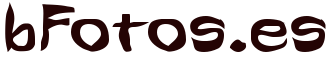 Primer logotipo de bFotos.es